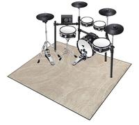 Alfombra Bateria Electronica Alfombras Acusticas Alfombra de Tambor Alfombra para Bateria Acustica Alfombras de Batería Acústico Tambor Alfombrillas Insonorizada Antideslizantes Tapetes 120 x 80 cm