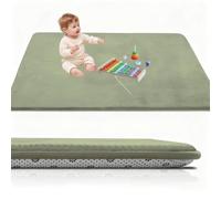 Alfombra Bebe Acolchada Plegable - Manta de Juego 100 x 200 cm Verde Hierba para Bebes colchoneta Suelo Infantiles o tapete Infantil habitacion para niños y niñas, Alfombra De Habitacion Bebe
