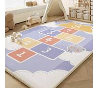 Alfombra Bebe Gruesa Antideslizante 100 x 240 cm, Alfombra Bebe Acolchada Plegable, Colchoneta Bebe Suelo, 2.5cm Tapete Bebe Relleno De Esponja Con, Tapete Actividades Bebe, Manta Actividades Bebe