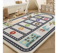 Alfombra Bebe Gruesa Antideslizante 200 x 280 cm, Alfombra Bebe Acolchada Plegable, Colchoneta Bebe Suelo, 2.5cm Tapete Bebe Relleno De Esponja Con, Tapete Actividades Bebe, Manta Actividades Bebe