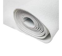 Alfombra blanca para pasillo de boda, antideslizante, ideal para bodas, ceremonias, fiestas, Navidad, decoración interior y exterior, grosor de 2 mm