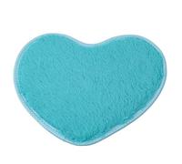 Alfombra bonita para dormitorio, baño, productos para el hogar, no deja caer el cabello, cómoda, suave, absorbe bien el agua, suelo (azul)