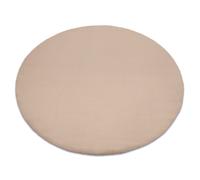 Alfombra BUNNY círculo beige Imitación de piel de conejo circulo 100 cm