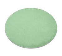 Alfombra BUNNY círculo verde Imitación de piel de conejo circulo 100 cm