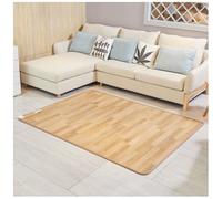 Alfombra calefactable de grafeno, Alfombrilla calefactable, Calentador de pies eléctrico, Temperatura Ajustable, Almohadilla térmica, Alfombra calefactable para Yoga,A,59 x70 7/8"