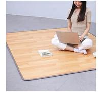 Alfombra calefactable de veta de Madera con Temporizador, Alfombra calefactora para Interiores, Calentador Moderno, Alfombrilla eléctrica Debajo de la Mesa, Alfombrillas calefactables (A 200