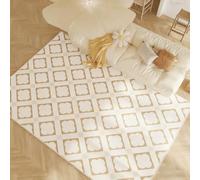 Alfombra calefactada, tapete calefactado, calefacción radiante para suelo, calentamiento rápido y uniforme, calentador de pies, para yoga/interiores/debajo del escritorio(B,100x150cm)