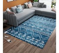 Alfombra Calefactora De Suelo, Almohadilla Calefactora De Gran Superficie, Estructura Calefactora Tridimensional De Panal, Alfombra Calefactora Eléctrica De Grafeno(A,80 * 160cm)