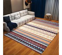 Alfombra calefactora eléctrica de cristal de carbono, alfombras calefactables, alfombrilla calefactora con temporizadores y temperatura ajustable, calentador de pies(H,50x80cm)