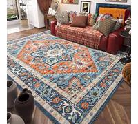 Alfombra calefactora eléctrica portátil, alfombrilla calefactora para interiores con superficie de imitación de cachemir, niveles de temperatura y temporizador de 12 horas(B,50 * 180CM)