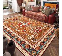 Alfombra calefactora eléctrica portátil, alfombrilla calefactora para interiores con superficie de imitación de cachemir, niveles de temperatura y temporizador de 12 horas(A,100 * 150CM)