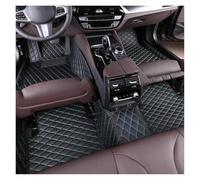 Alfombra Coche Alfombrilla Cuero sintético para SsangYong para Korando 2011 2012 2013 2014 2015 2016 2017 Antideslizante Impermeable, Interior Alfombra Goma(Verde Negro)