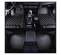 Alfombra Coche Alfombrilla De Cuero para El Suelo Coche para Ford para Mustang 2011-2014 2015-2022 Accesorios Interiores Impermeables Alfombrilla Coche(Negro Rojo,11-14)