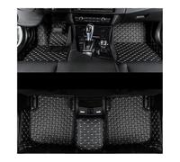 Alfombra Coche Cubiertas Interior Alfombrillas para El Suelo Coche Impermeables para Todo Tipo Clima Accesorios Automóvil para Prius 2th 3th 2003-2009(Black)