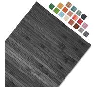 Alfombra Cocina Lavable Antideslizante Bambú Natural | Alfombras de Cocina Moderna y Ecológica | Alfombrilla Larga| Superficie Higiénica y Estilo Contemporáneo - 60X180 cm - Gris Luminoso (Ral 7035)