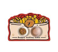 Alfombra Comedero Perro Tapete Antimanchas for Comida de Gatos, Antideslizante y diatomita for Perros - Lavable, Apto for(Color6,50X80CM (1.6X2.6FT)