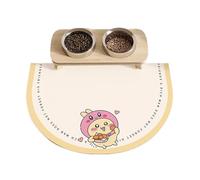 Alfombra Comedero Perro Tapete Resistente al Desgaste for Comida de Mascotas, tapete for Perros for Pisos, Impermeable for Gatos, Repelente a la Suciedad for comedero(Color3,60X90CM(2X3FT)