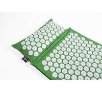 Alfombra con COJÍN DE ACUPRESION CALENTABLE Thermo MYSA: EN Fibra Eco 100% Natural (NO Goma-Espuma: EL MEHOR para: Dolor DE Espalda, CONTRACTURAS, Total Relax, INSOMNIO