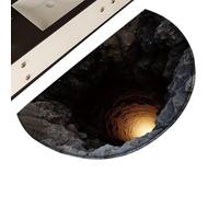 Alfombra con Efecto Óptico | Alfombra Absorvente Antideslizante Y Lavable,Alfmbra Que Parece Un Agujero,Dormitorio Baño Cocina Entrada Oficina Hotel Tienda Y Casa