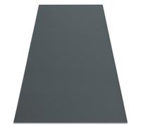 Alfombra con refuerzo de goma RUMBA 1720 un solo color grafito 150x200 cm