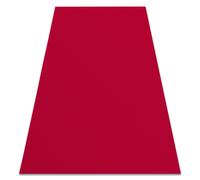 Alfombra con refuerzo de goma RUMBA 1805 un solo color rosado 70x200 cm