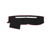 Alfombra Dash Cover Mat Cubierta Para Salpicadero Del Coche Alfombrilla Para Salpicadero Parasol Almohadilla Antideslizante Interiores Para Toyota 4Runner B210 2003-2009 QAQMHVCVB(Right Hand Red Edge)