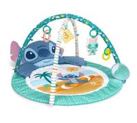 Alfombra de actividades Bright Starts Disney Baby Stitch 3 en 1 acolchada con juguetes sensoriales