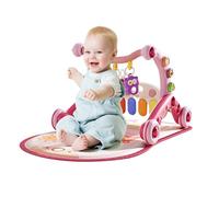 Alfombra de actividades para | Alfombra musical con andador, actividades educativas para guardería y casa, con base antideslizante para desarrollo motor y juego interior exterior