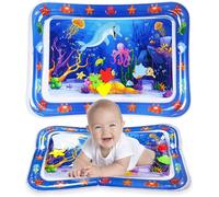 Alfombra de Agua para bebé - Cojín Colchones de tiempo boca abajo Bebés - Ideal para estar boca abajo a partir de 3 meses - Delfines (66cm x 50cm)