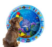 Alfombra de agua para gatos - Thickened Interactive Pet Bed,Cojín refrescante para perros y gatos, para verano o piscina al aire libre, viaje, hogar, sala de estar, camarote