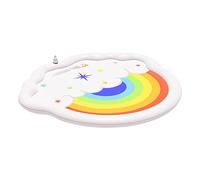 Alfombra de Agua para Niños - Alfombra Rociadora PVC para Jardín - Juguete Acuático Portátil Interactivo para Camping, Césped, Patio Y Piscinas