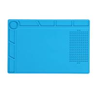 Alfombra de aislamiento resistente al calor de silicona para la computadora de soldadura por teléfono reparación de escritorio sin deslizamiento (-1011210386011)