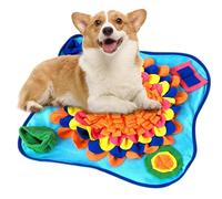 Alfombra de alimentación para perros, alfombra de agarre, rompecabezas de comida para perros, alfombra de olfateo, juguete para perros, juguetes de rompecabezas interactivos para perros, distribución