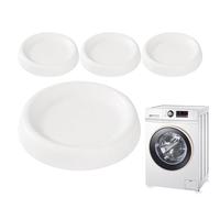 Alfombra de, almohadillas antivibraciones para, almohadillas de pies de secadora blancas | Almohadillas de pies antideslizantes blancas, alfombrillas antideslizantes elevadas para