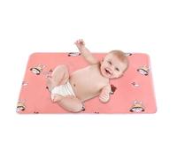 Alfombra de aprendizaje de limpieza para - Alfombra de cama impermeable para niños pequeños | Cambiador lavable para bebés, mujeres y ancianos, perfecto para la seguridad de la cama