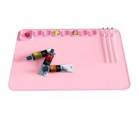 Alfombra de arte, 24 in x 16 in Moldes de fundición de resina Alfombra antiadherente antideslizante | No hay suministros de pintura a la decoloración para pintura, arte, arcilla, fundición de