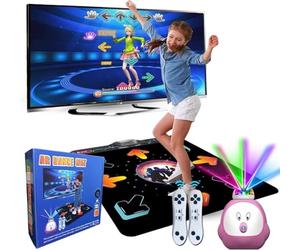 Alfombra de baile para niños y adultos, alfombrilla de baile electrónica con más de 100 juegos, más de 200 canciones,2 mandos con sensor,modo MTV y dibujos animados para niños y niñas de más de 3 años