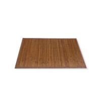 Alfombra de bambú (85x55 cm) - Marrón
