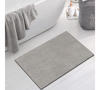 Alfombra de baño absorbente de agua, antideslizante, antimoho, alfombra de baño de tierra de diatomeas, alfombra de baño de secado rápido, antideslizante, para ducha, bañera, fregadero, dormitorio