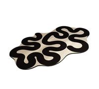 Alfombra de baño, alfombra de tierra de diatomeas natural ultra antideslizante, alfombra de baño de goma, alfombra de secado rápido para piso de ducha de baño, diseño de corazón (Flowing Heart)