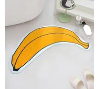 Alfombra de baño, alfombrilla de suelo de PVC, felpudo, alfombra de baño de frutas, antideslizante, lavable, absorbente, felpudo, forma de fruta, alfombra de baño, alfombra supersuave para la