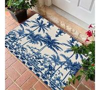 Alfombra de Baño Antideslizante, 160x230cm Alfombrilla Diatomita Baño Súper Absorbente, Alfombrilla Ducha Lavable Stone Bath Mat, Alfombra Piedras para Ducha, Cocina, Bañera y Baños, WC Blue 6-263