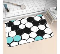Alfombra de Baño Antideslizante Absorbente Modern 140x200cm Alfombrilla Ducha Suave y Suelo de Secado Rápido, Piedra Diatomita Alfombra Baño, Bath Mat para Puerta Cocina Recibidor y Lavandería 16-372