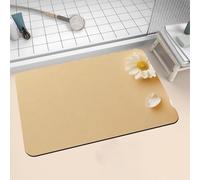 Alfombra de Baño Antideslizante Absorbente Simple 150x220cm Alfombrilla Ducha Suave y Suelo de Secado Rápido, Piedra Diatomita Alfombra Baño, Bath Mat para Puerta Cocina Recibidor y Lavandería 16-1074