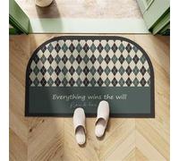 Alfombra de Baño Antideslizante, Alfombra Diatomita Baño, Súper Absorbente Alfombras Ducha, Secado Rapido Felpudo Entrada Casa, Alfombrilla Piedra para Cocina Bañera, Tapete Classical 100x120cm 3-156