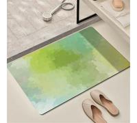 Alfombra de Baño Antideslizante, Alfombra Diatomita Baño, Súper Absorbente Alfombras Ducha, Secado Rapido Felpudo Entrada Casa, Alfombrilla Piedra para Cocina Bañera, Tapete Grass 60x90cm 3-982