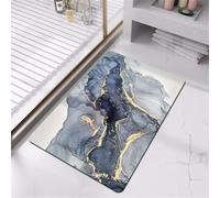 Alfombra de Baño Antideslizante, Alfombra Diatomita Baño, Súper Absorbente Alfombras Ducha, Secado Rapido Felpudo Entrada Casa, Alfombrilla Piedra para Cocina Bañera, Tapete Impression 60x100cm 3-1166