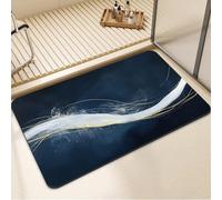 Alfombra de Baño Antideslizante, Alfombrilla Baño Diatomita Lavable a Máquina 140x200cm, Alfombra Cocina Súper Absorbente, Alfombras Cocina de Secado Rápido, Rug para Entrada Bañera Ducha Cloud 7-319