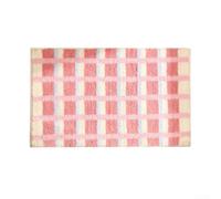 Alfombra de baño antideslizante de microfibra de secado rápido absorbente para espacios elegantes y seguros (40 x 60 cm)