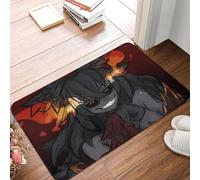 Alfombra de baño con diseño de Perro del Infierno para niña Enojada Alfombra para Sala de Estar Alfombra para Puerta de Entrada decoración del hogar